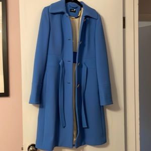Light Blue J Crew peacoat. Approx size 8.